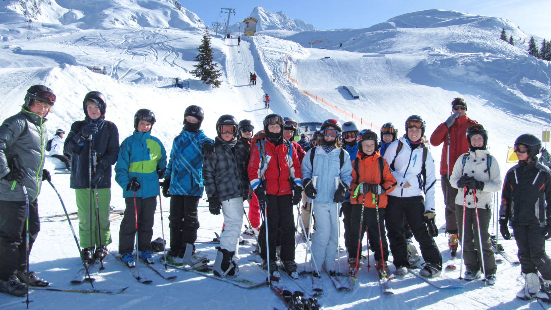 Skikurs in den Allgäuer Bergen