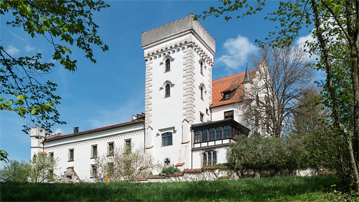 Schloss Ratzenried im Sommer